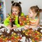 16Pcs Autumn Movable Eyes Trees for Party Favor Ornament Making Supplies, DIY Thanksgiving Craft Supplies Creative School Fun Activities for Kids (Maple Leaves)